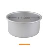 Loose Bottom Round Cake Pans 6, 8, 10, 12-Inch x 3-Inch Deep, Set of 4
