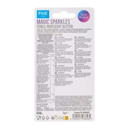 Κόκκινο Ρουμπίνι Magic Sparkles της PME 3γρ 