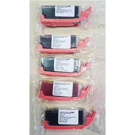 Edible Printing Starter Kit A4 (Canon ix6850, A3 High Resolution HD Printer - Set of Inks - Pack of 30 Decor Plus A3 Sheets)
