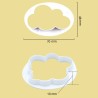 Clouds Plastic pastry cutter set of 5