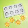 Orange Slice Silicone Mold D.5,2cm 8cav.