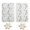Snowflake Topper/Monoportion Silicone Mold 6,5cm 6cav.