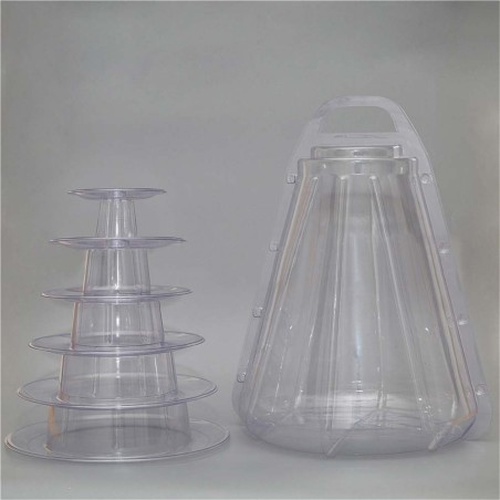 Transport Case for the 6 Tier Portable Macaron Display Stand