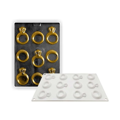 Ring Designs Silicone Mold 9cav.