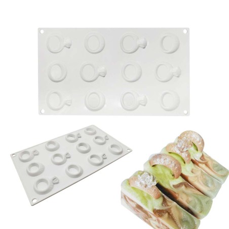 Ring Designs Silicone Mold 9cav.