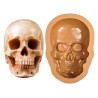 Skull Silicone Mold 17,8xH11,8cm