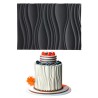 Waves Silicone Mold Imprint Mat 24,7x18,2xH0,6cm