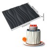 Waves Silicone Mold Imprint Mat 24,7x18,2xH0,6cm