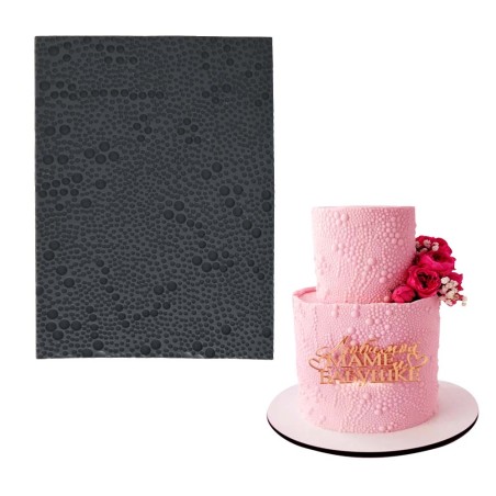 Bubbles Silicone Mold Imprint Mat 24,7x18,2xH0,4cm