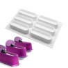 Eclair Silicone Mold 12x3,3cm 6cav.
