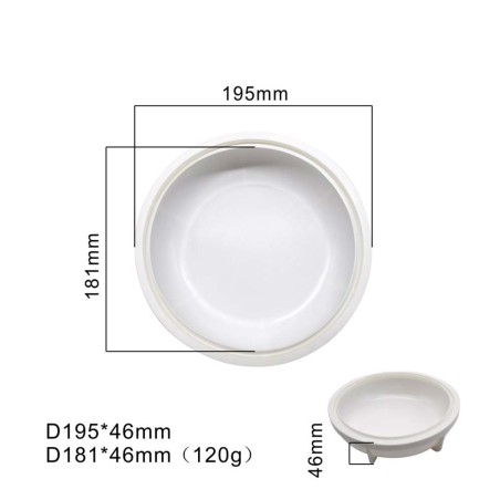 Celestial Semifreddo/Cake Silicone Mold Diam.18,1xH4,6cm