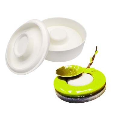 Discs Silicone Mold Diam.18xW4cm