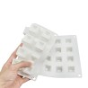 Tetraedrons Monoportion Silicone Mold 2,7x2,7xH2cm 28cav.