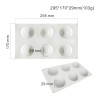 Sphere Silicone Mold D5,9cm cav.