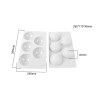 Sphere Silicone Mold D8cm 5cav.