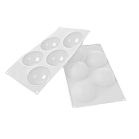Sphere Silicone Mold D8cm 5cav.