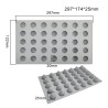 Raspberries Silicone Mold foa Mini Ice cream and bon bons 2cm 35cav.