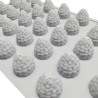 Raspberries Silicone Mold foa Mini Ice cream and bon bons 2cm 35cav.