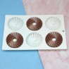 Torque Topper Silicone Mold D6,9cm 6cav.