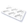 Oh Christmas Tree! Monoportion Silicone Mold 9,3xH6,8cm 6cav.