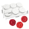 3 Flowers Monoportion Silicone Mold Diam.6,3cm 6cav.