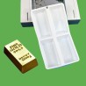 Gold Bar Silicone Mold 11,5xH5,8cm 4cav.