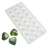 Hearts PET Chocolate  Mold 3,5x3,5cm 21cav.