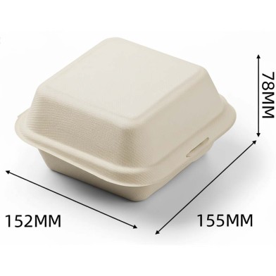 Ανοιχτό Καφετί Bento Cake Box 15εκ.