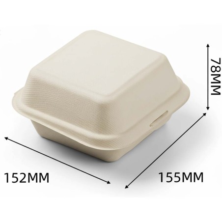Ανοιχτό Καφετί Bento Cake Box 15εκ.