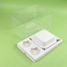 Λευκό Bento Cake Box 15εκ