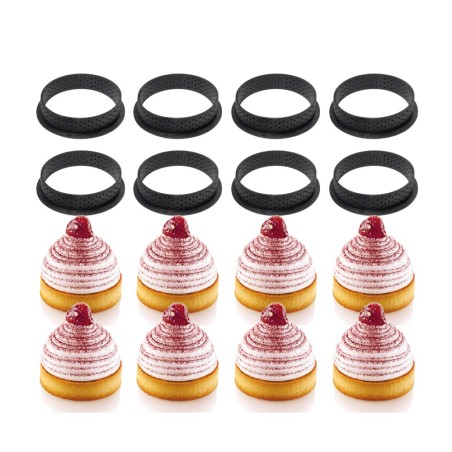 Round Plastic Ring for tart/biscuit D9,5xH2cm