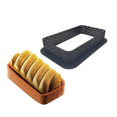 Rectangular Ring for tart/biscuit 11x6,8xH2cm