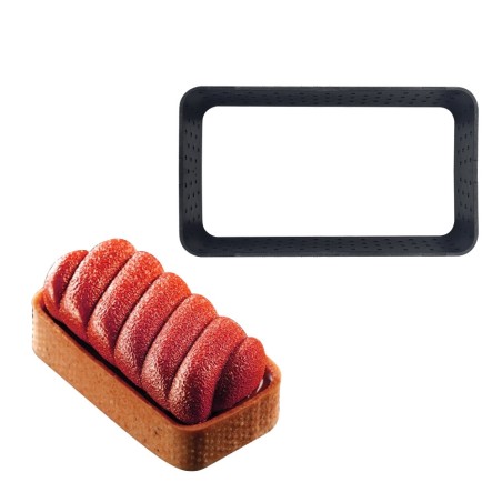 Rectangular Ring for tart/biscuit 11x6,8xH2cm