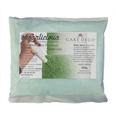 Sugarlicious extra fine Royal Icing Green 500g