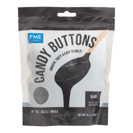 Black Candy Buttons PME 12oz./340g