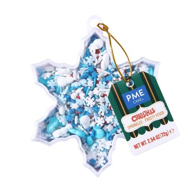 Christmas Novelty Sprinkles - Frosty Fever 72g