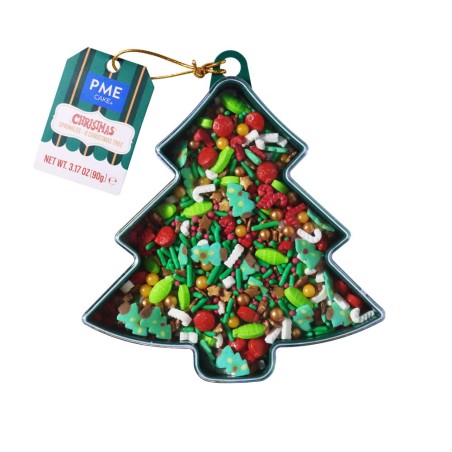 Christmas Novelty Sprinkles - Oh Christmas Tree 90g