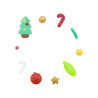 Christmas Novelty Sprinkles - Oh Christmas Tree 90g