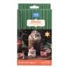 Hot Chocolate Puffy Santa Decorating Kit 260g/9.17oz - 6 Portions