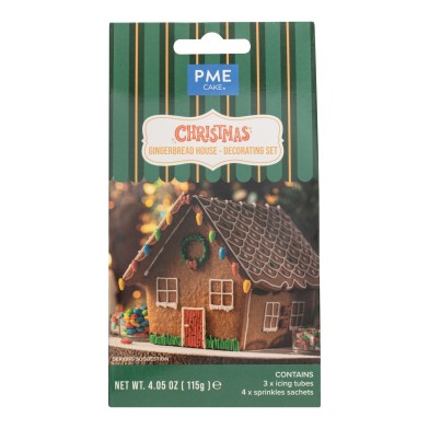 Christmas Gingerbread House Decorating Set by PME 115g