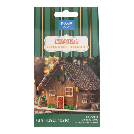 Christmas Gingerbread House Decorating Set by PME 115g