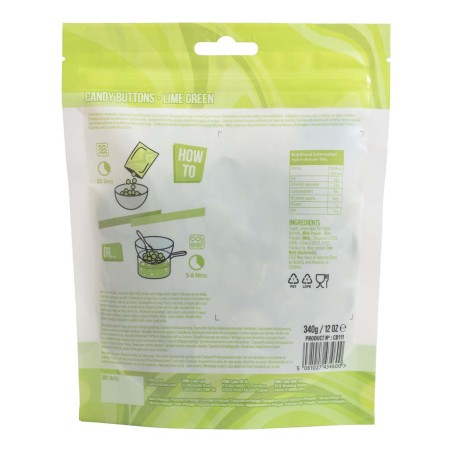 Lime Green Candy Buttons PME 12oz./340g