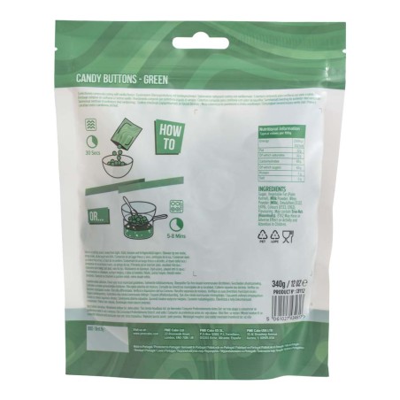 Green Candy Buttons PME 12oz./340g