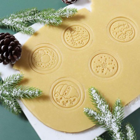 Christmas Cookie Stamp Set of 7 - 'Tis the Season!