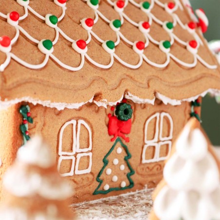 Gingerbread House Set of 3 Christmas Cookie Cutters & Stamps