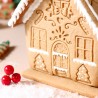Gingerbread House Set of 3 Christmas Cookie Cutters & Stamps