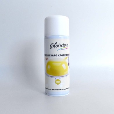 Yellow Mirror Glaze in Spray form 280ml by Coloricious