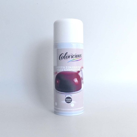 Σκούρα Σοκολάτα Γλάσο Καθρέπτης σε Σπρέι 280ml Coloricious