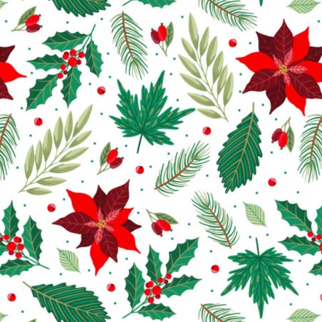 Χριστουγεννιάτικο Κουτί Αλεξανδρινό για 4 Cupcakes / γλυκά με παράθυρο 17,5xΥ8,5εκ.