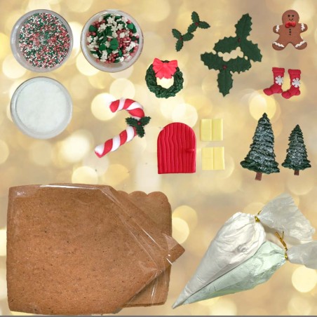 Gingerbread House Creation KIT by Cake Deco